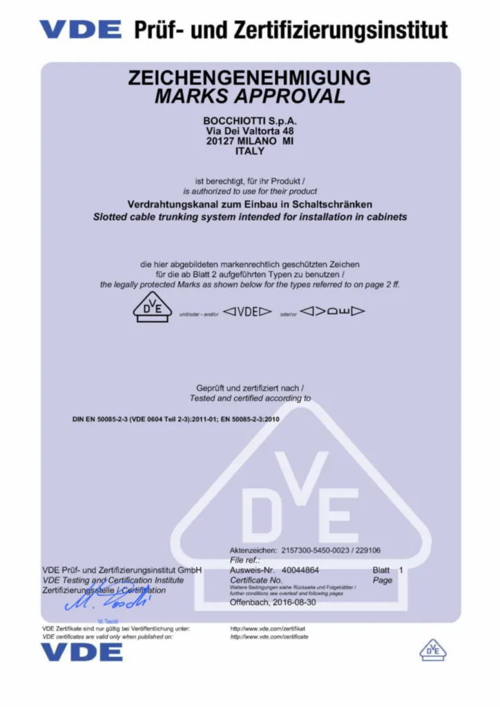 Image BOC_VDE_EN50085_Slotted-cable-trunking-system | Hager France