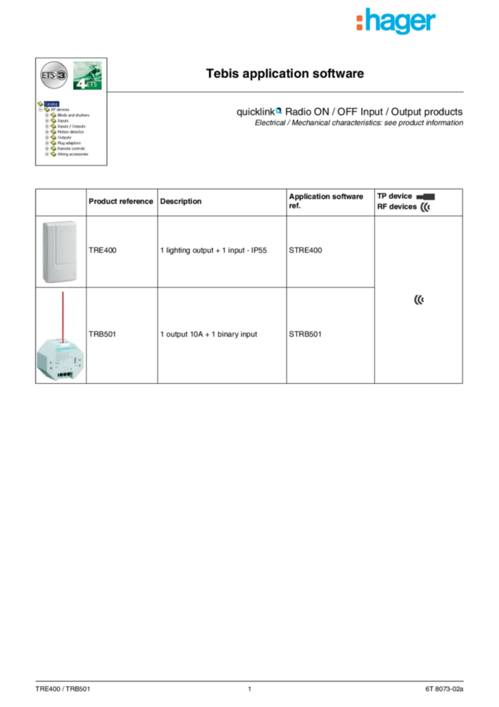 Afbeelding Toepassingsgids en-GB 2012-03-28 | Hager Nederland