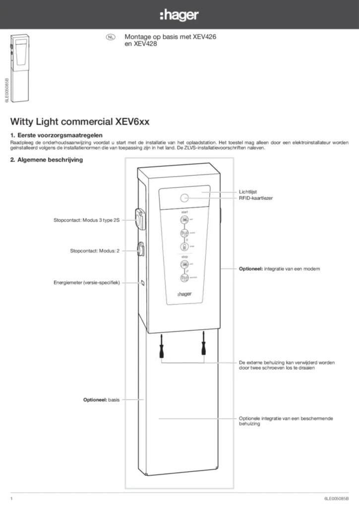 Afbeelding Installatiehandleiding nl-NL 2017-02-06 | Hager Belgium