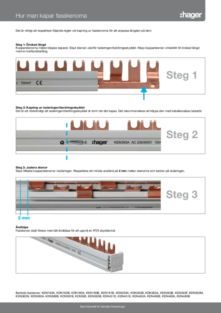 Bild Installationshandbok sv-SE 2015-06-02 | Hager Sverige