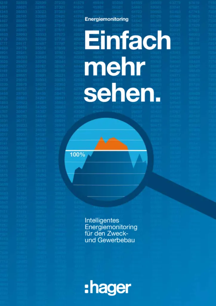 Bild Intelligentes Energiemonitoring für den Zweck- und Gewerbebau | Hager Deutschland