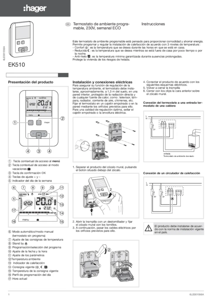 Imagen Manual de instalación es-ES 2010-03-18 | Hager España