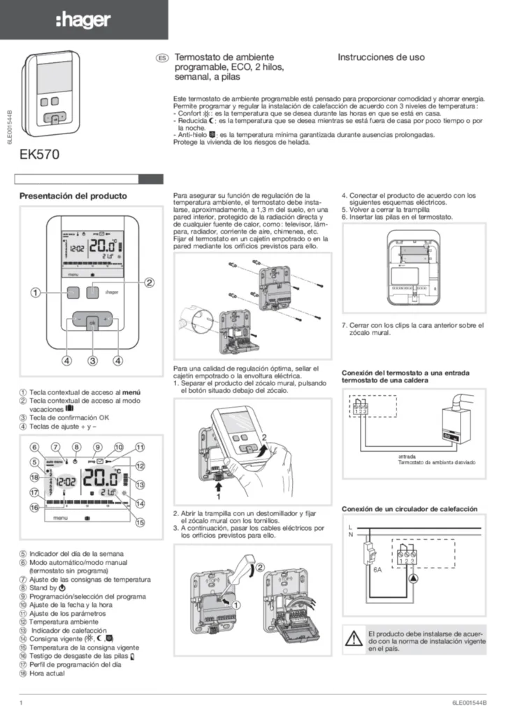 Imagen Manual de instalación es-ES 2010-03-18 | Hager España