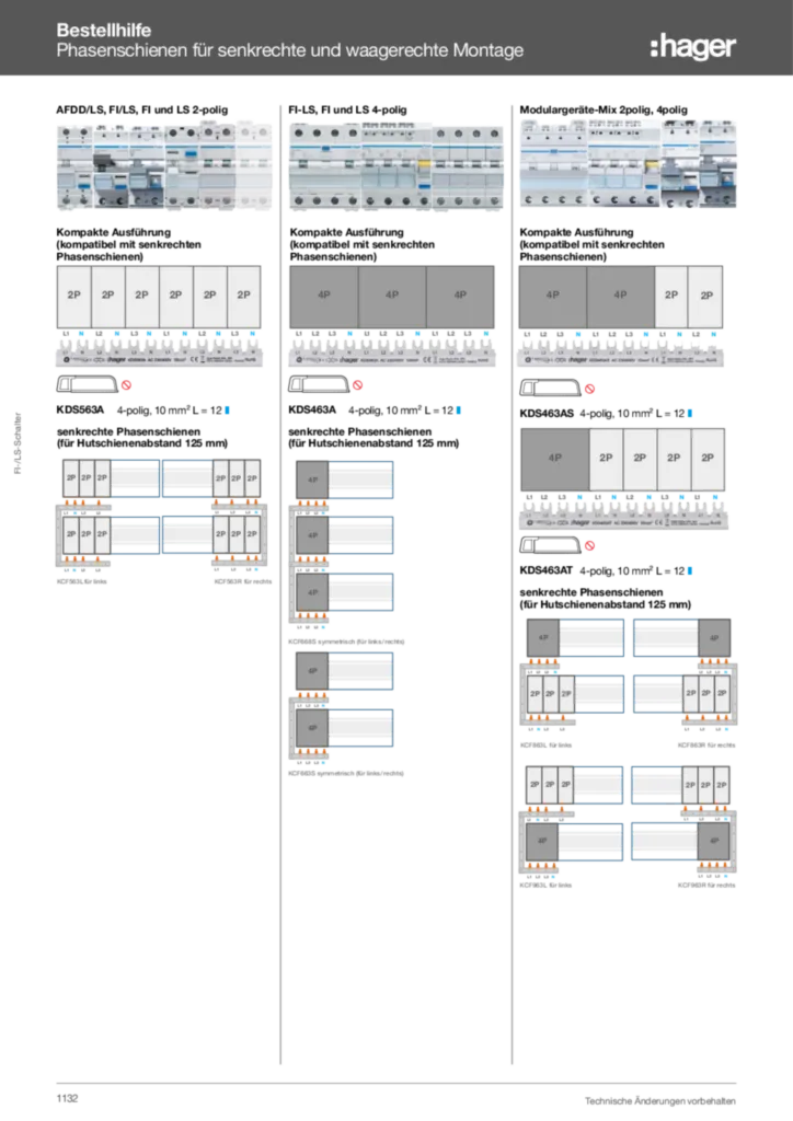 Bild Technischer Anhang - FI/LS-Schalter | Hager Deutschland