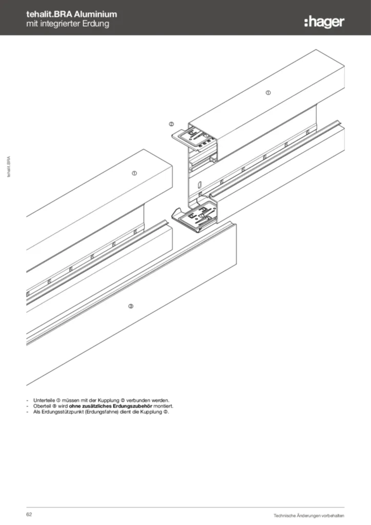 Bild Technischer Anhang - tehalit.BRA | Hager Deutschland