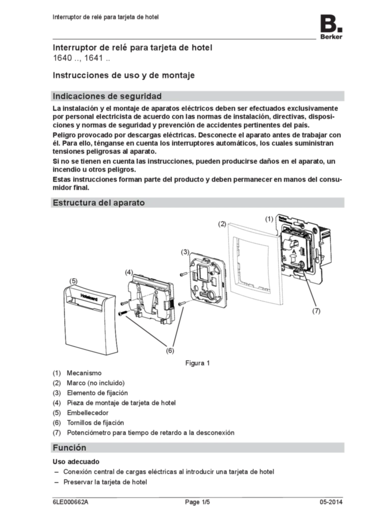 Imagen Manual de instalación es-ES 2018-02-19 | Hager España