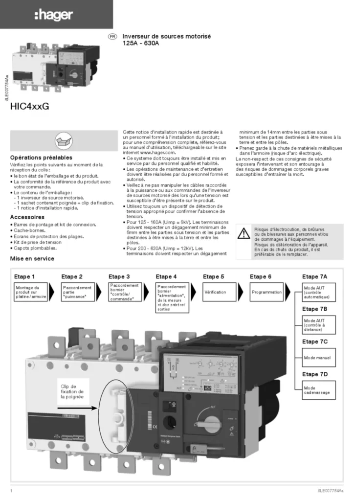 Image Guide d'installation fr-FR 2021-09-02 | Hager Belgique