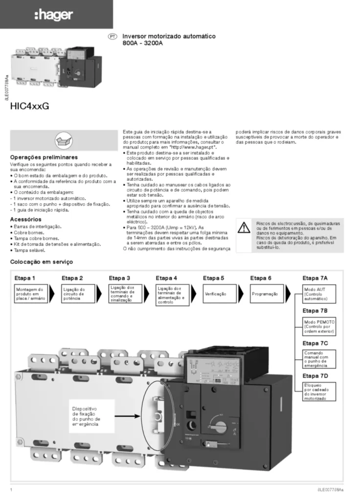 Imagem Manual de instalação pt-PT 2021-07-09 | Hager Portugal