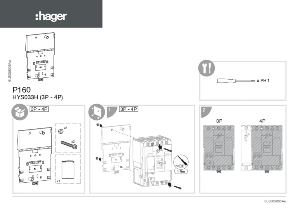 Bild Installationshandbok International 2017-08-24 | Hager Sverige