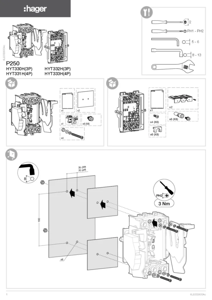 Imagen Manual de instalación International 2017-04-10 | Hager España