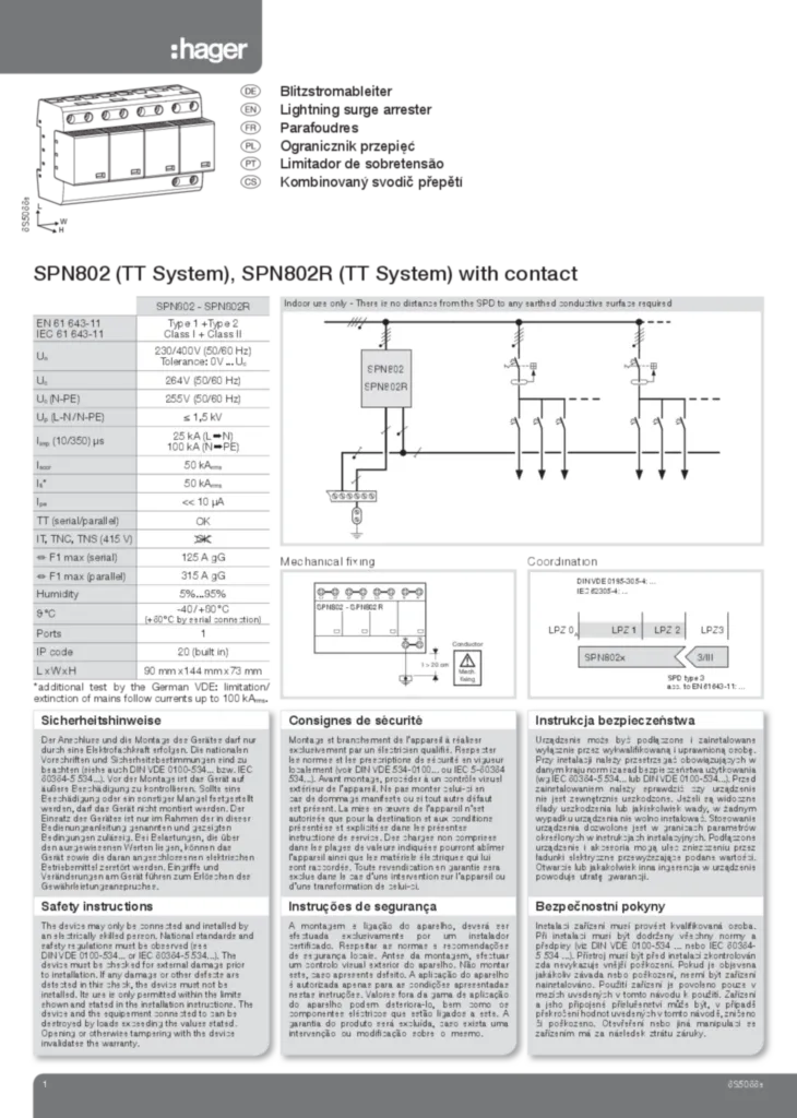 Bild Installationshandbok cs-CZ, en-GB, fr-FR, de-DE, pl-PL 2015-05-04 | Hager Sverige