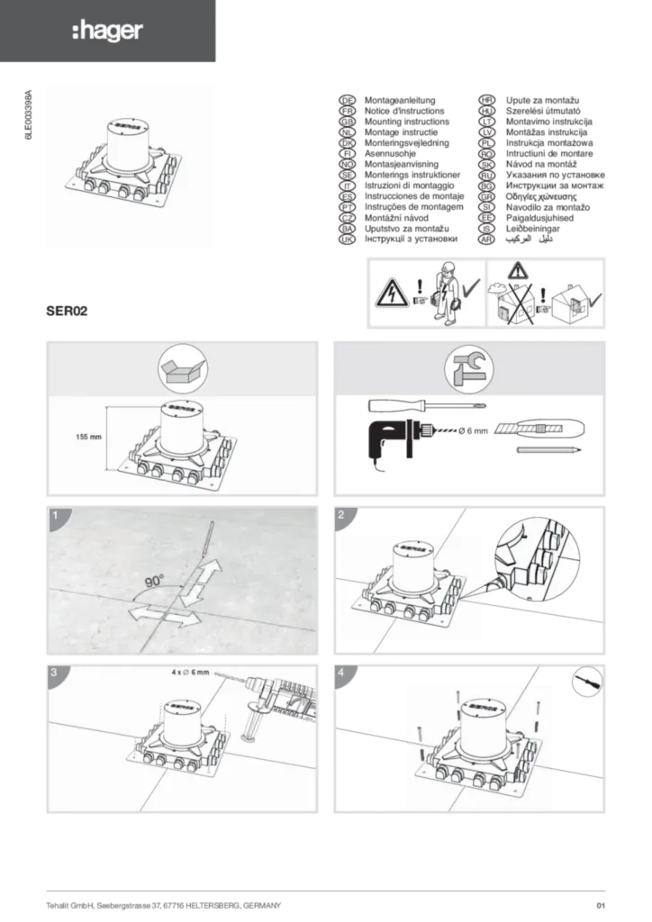 Εικόνα Installation manual International 2021-06-25 | Hager