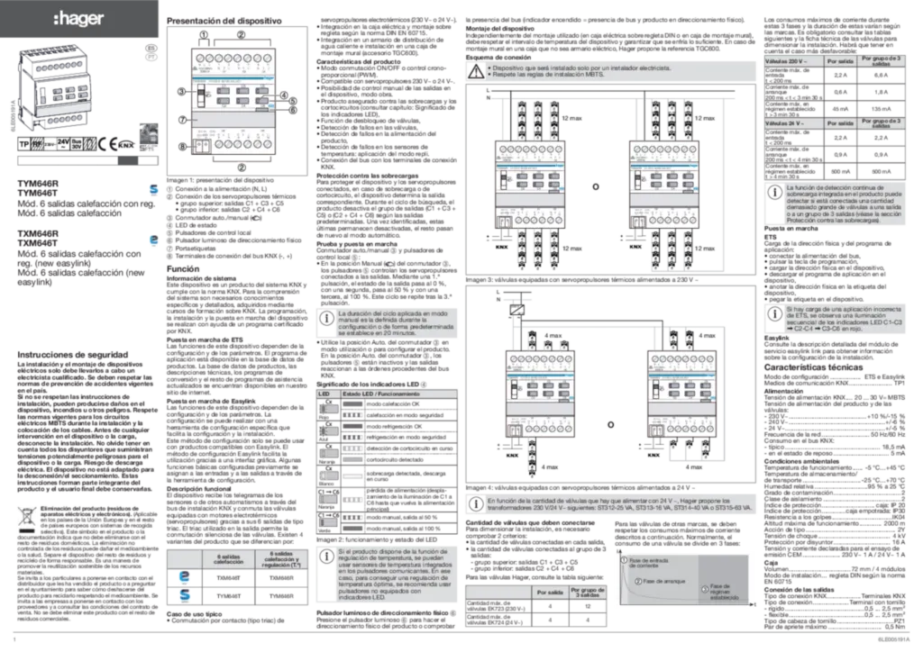 Imagen Manual de instalación es-ES, pt-PT 2006-05-30 | Hager España