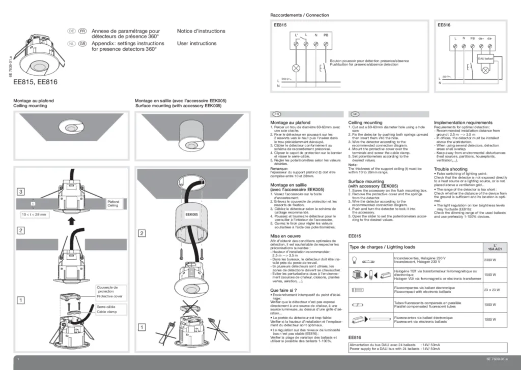 Immagine Manuale di installazione en-GB, fr-FR, de-DE, nl-NL 2020-01-01 | Hager Italia