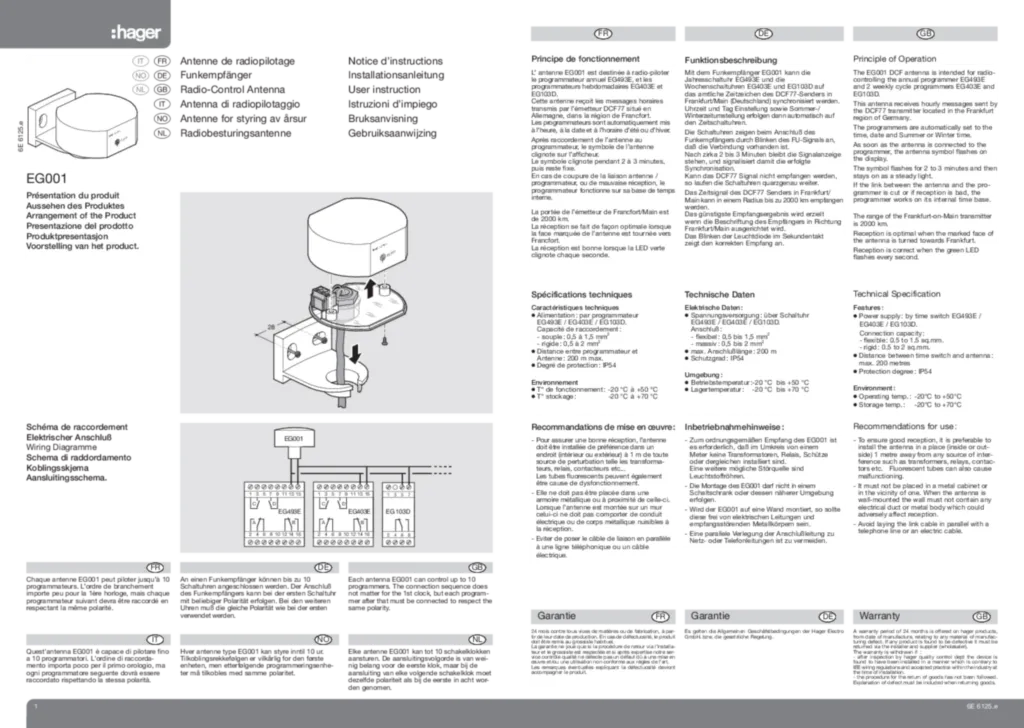 Εικόνα Installation manual en-GB, fr-FR, de-DE, it-IT, nl-NL, nn-NO 2020-01-01 | Hager