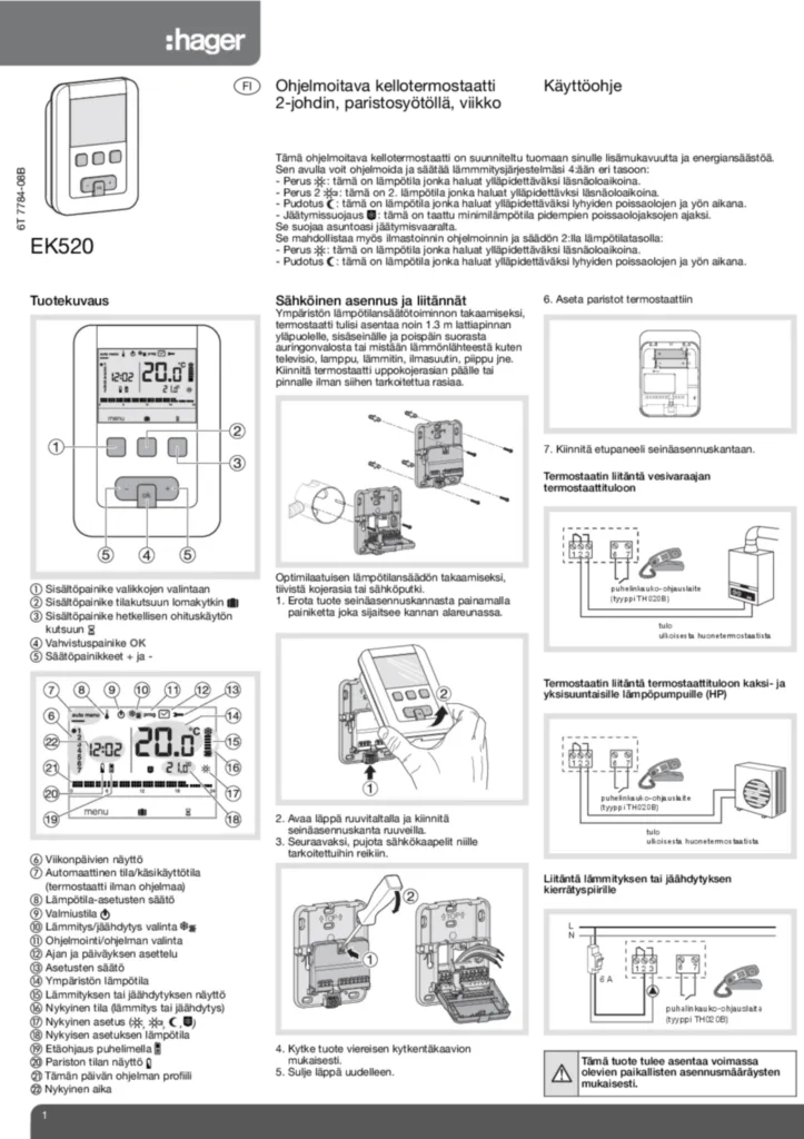 Zdjęcie Instrukcja montażu pl-PL 2020-01-01 | Hager Polska