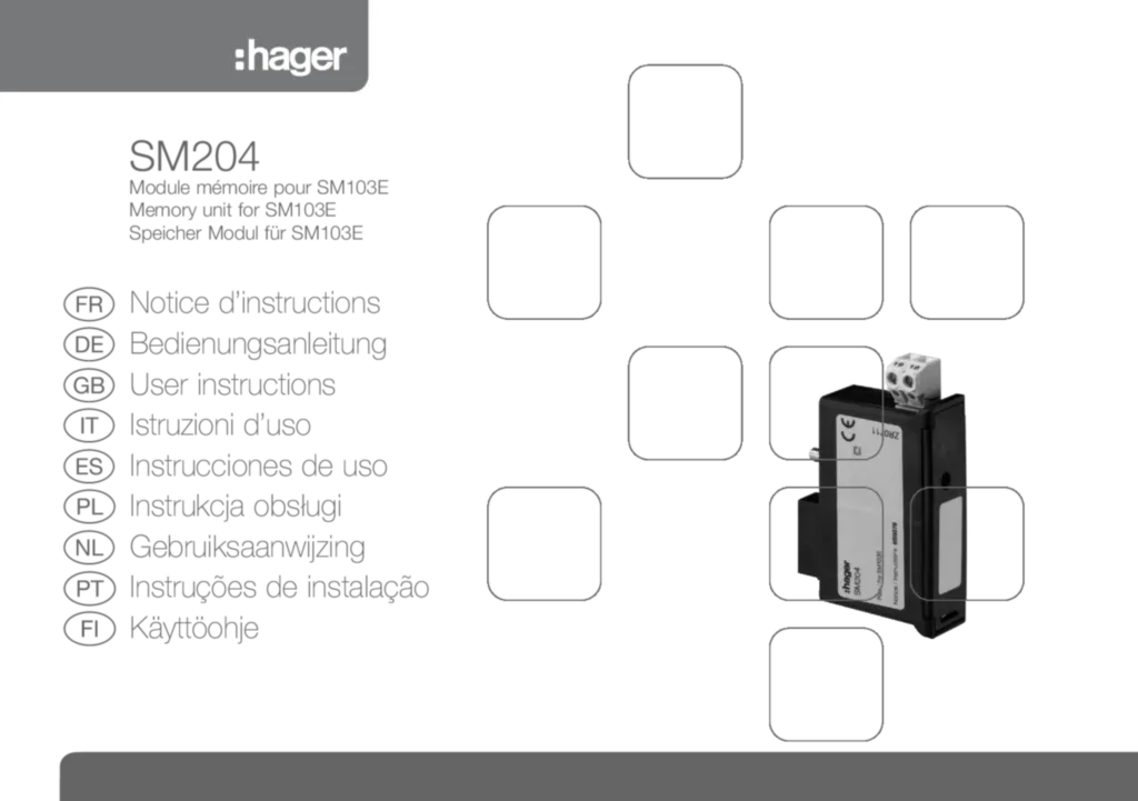 Imagen Manual de instalación en-GB, es-ES, fi-FI, fr-FR, de-DE, it-IT, nl-NL, pl-PL, pt-PT 2020-01-01 | Hager España