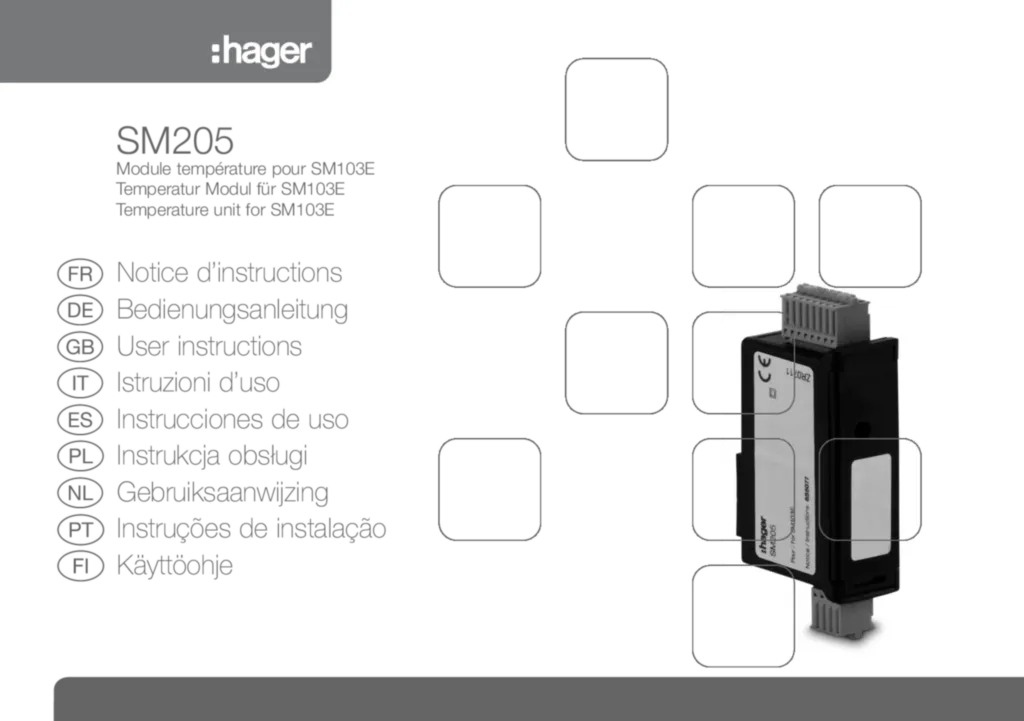 Imagen Manual de instalación en-GB, es-ES, fi-FI, fr-FR, de-DE, it-IT, nl-NL, pl-PL, pt-PT 2020-01-01 | Hager España