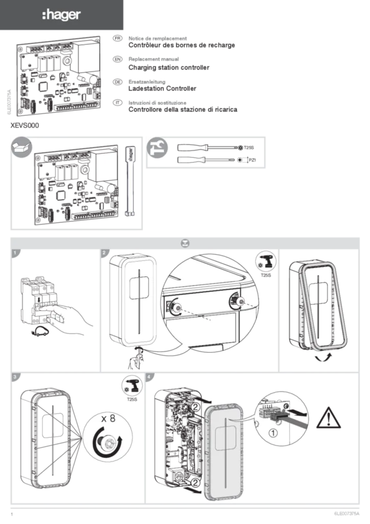 Immagine Manuale di installazione en-GB, fr-FR, de-DE, it-IT 2021-01-12 | Hager Italia