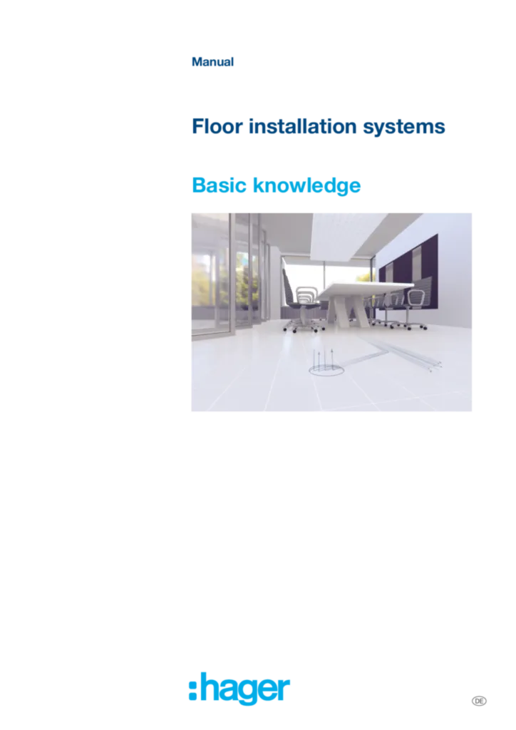 Imagen BASIC-KNOWLEDGE-FLOOR-INSTALLATION-SYSTEMS__EN__2024-04__HANDBOOK | Hager España