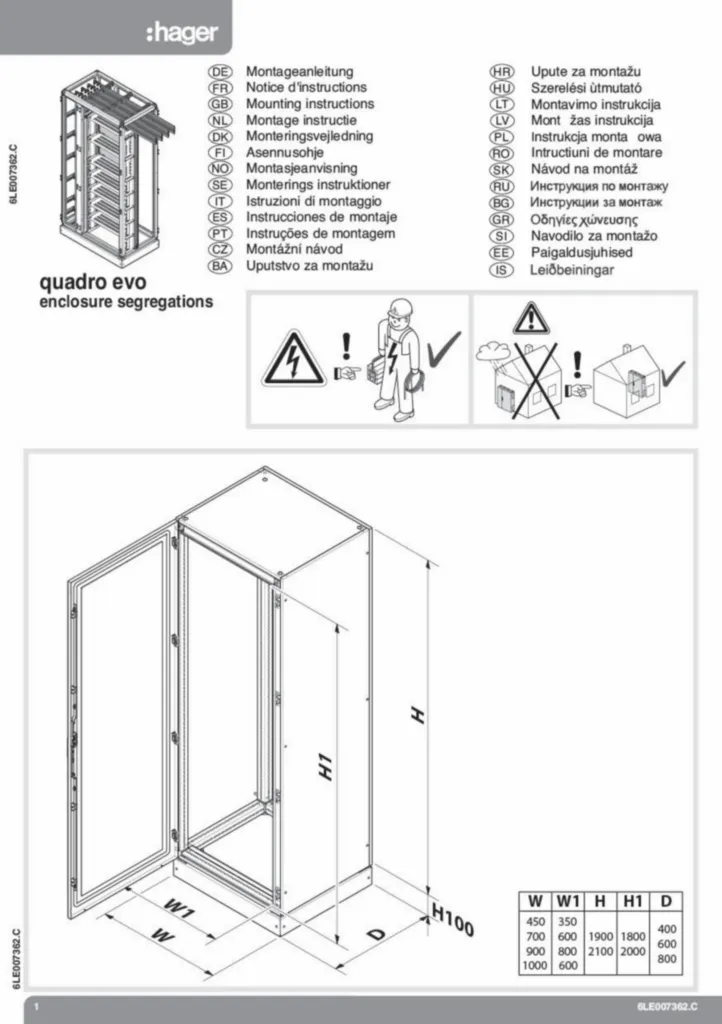 Image Guide d'installation  International 2022-09-16 | Hager France