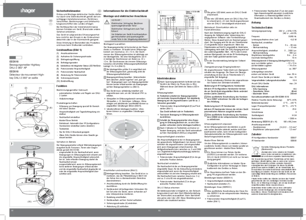 Image 6LE008129A_EED518__DALI2-MOTION-DETECTOR-HIGHBAY__AP_DE-FR__2022-06 | Hager France
