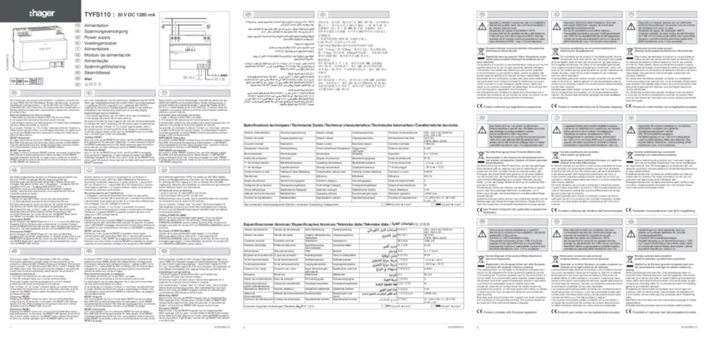 Εικόνα Installation manual International 2022-05-05 | Hager