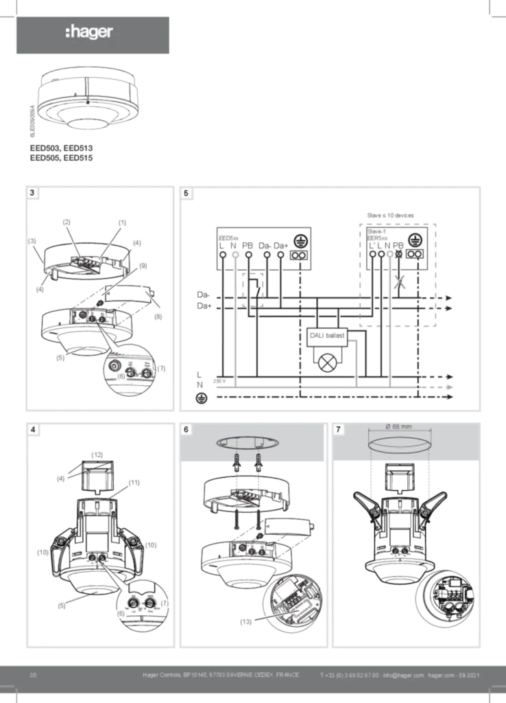 Imagem Manual de instalação en-GB 2022-06-22 | Hager Portugal