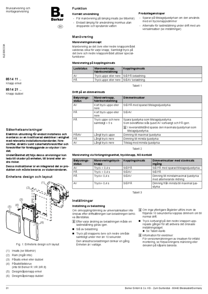 Bild Installationshandbok sv-SE 2022-06-28 | Hager Sverige