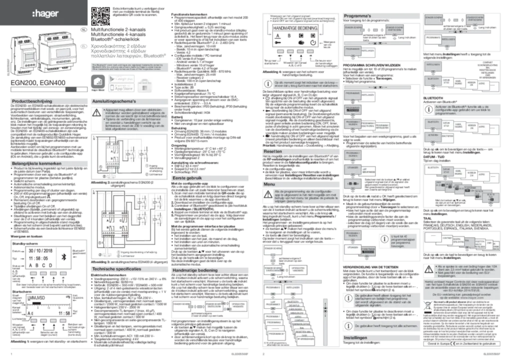 Image Guide d'installation el-GR, nl-NL 2022-03-22 | Hager Belgique