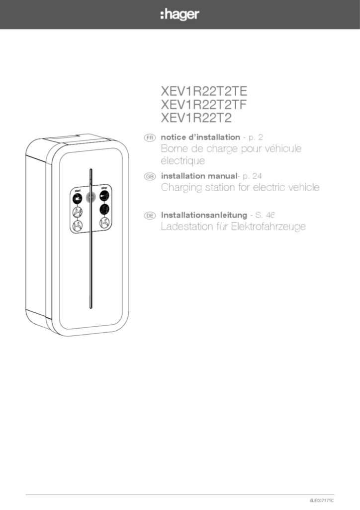 Image Mode d'emploi en-GB, fr-FR, de-DE 2022-11-15 | Hager Suisse