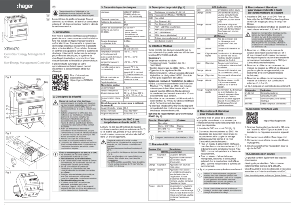 Image Guide d'installation  en-GB, fr-FR 2023-01-23 | Hager Suisse