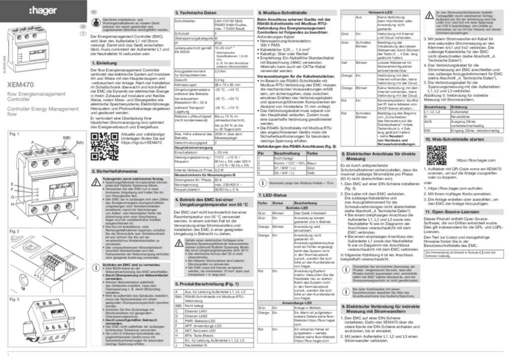 Image Guide d'installation  de-DE, it-IT 2023-01-24 | Hager Suisse