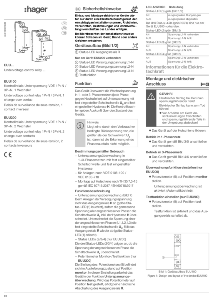 Bild Montageanleitung en-GB, fr-FR, de-DE 2023-04-06 | Hager Deutschland