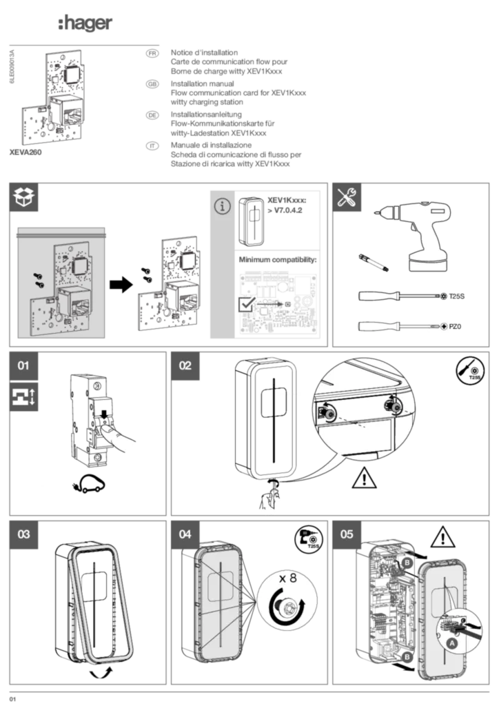 Afbeelding Installatiehandleiding en-GB, fr-FR, de-DE, it-IT 2023-02-09 | Hager Nederland