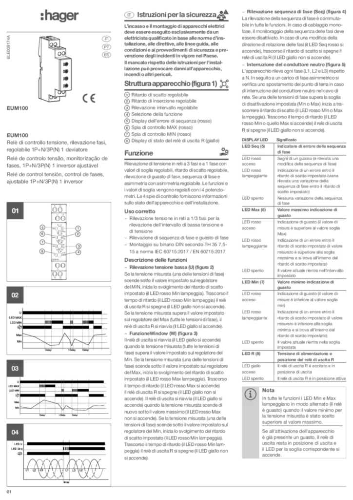 Immagine Manuale di installazione es-ES, it-IT, pt-PT 2023-04-04 | Hager Italia