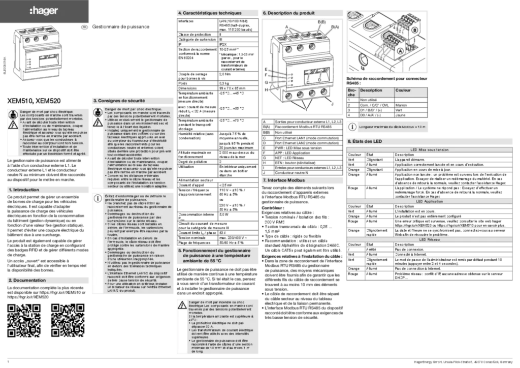 Image Guide d'installation  fr-FR 2022-11-17 | Hager Suisse