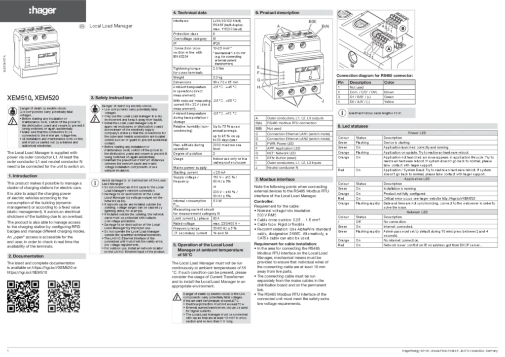 Image Guide d'installation  en-GB 2022-11-17 | Hager Suisse