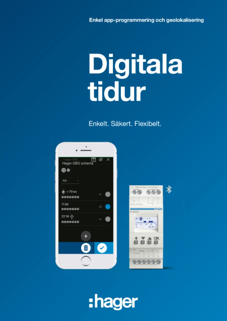 Bild Digitala tidur | Hager Sverige