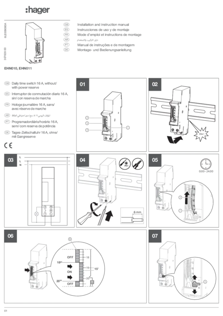 Imagen Manual de instalación en-GB, es-ES, fr-FR, de-DE, pt-PT 2023-02-21 | Hager España