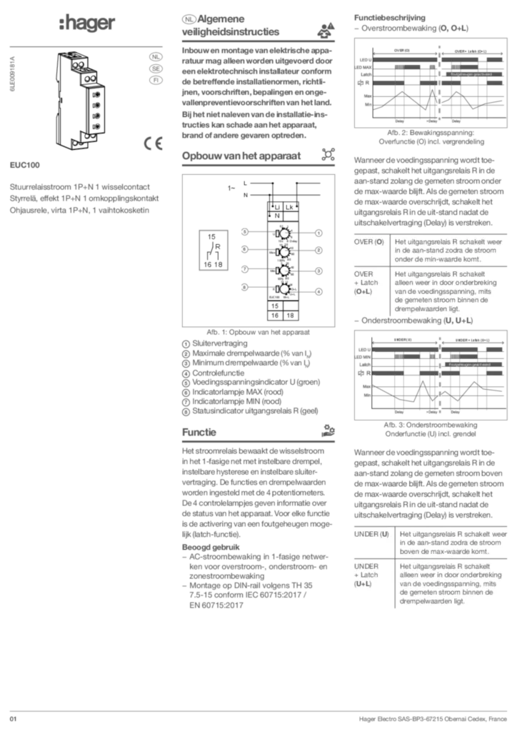 Image Guide d'installation nl-NL, sv-SE 2023-04-18 | Hager Belgique