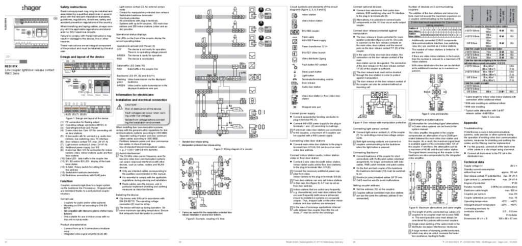 Image Guide d'installation  en-GB 2023-03-24 | Hager Suisse