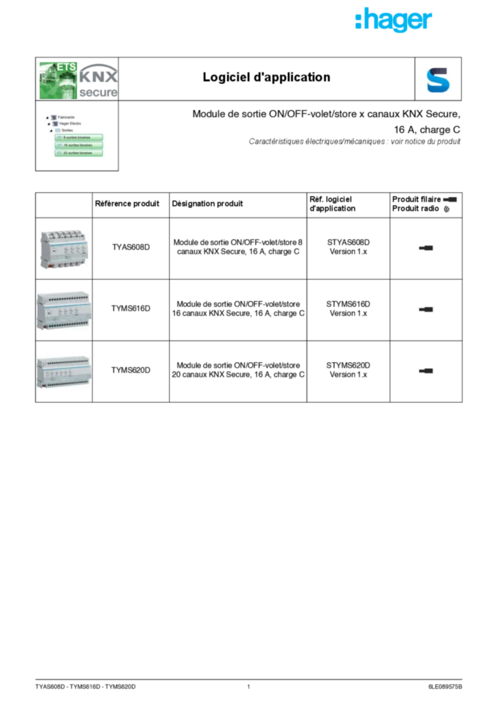 Bild Applikationshandbuch fr-FR 2023-03-29 | Hager Schweiz