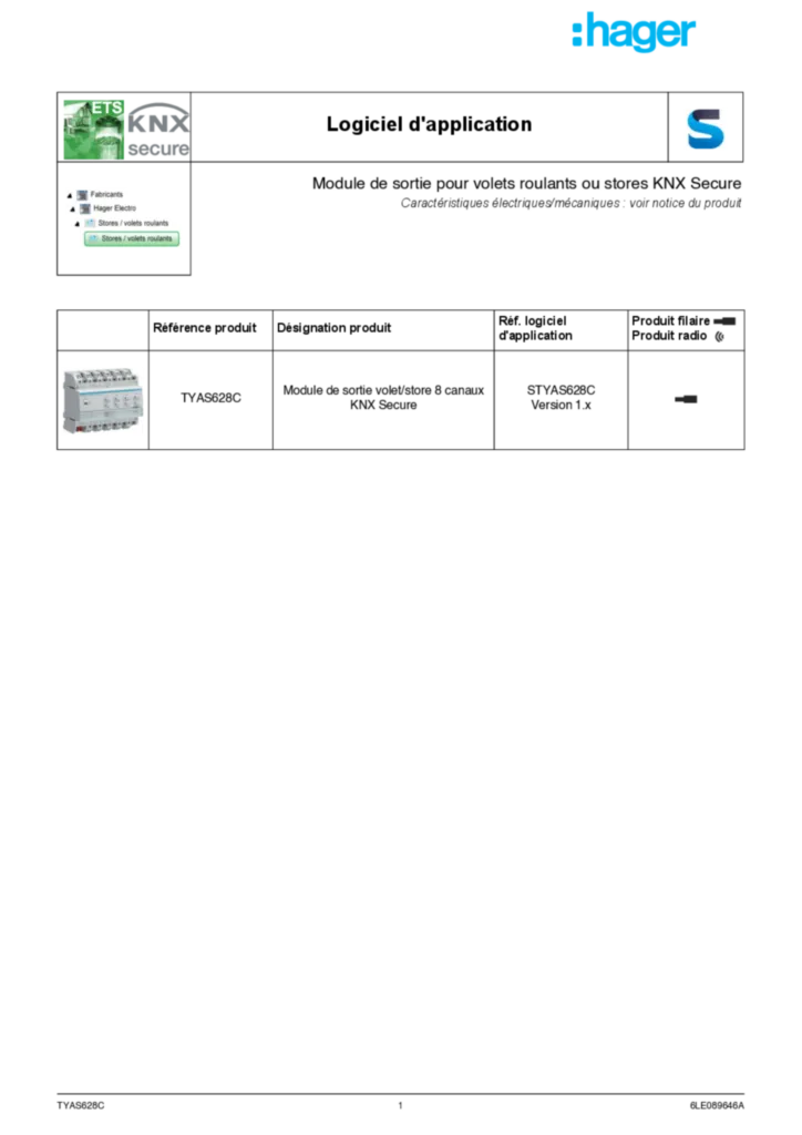 Bild Applikationshandbuch fr-FR 2023-03-29 | Hager Schweiz