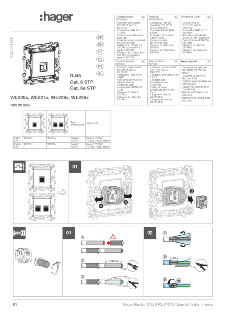 Image Mode d'emploi fr-FR, en-GB, de-DE, es-ES, pt-PT, el-GR 2023-10-06 | Hager France