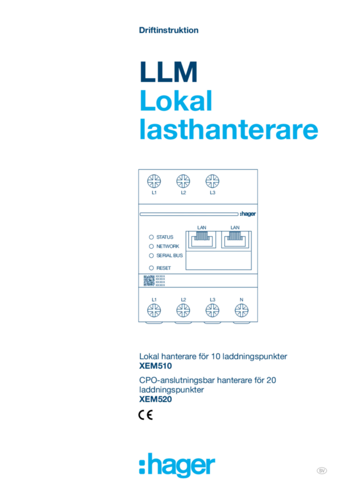 Bild Manual sv-SE 2023-06-20 | Hager Sverige