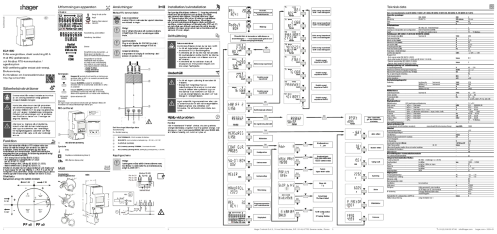 Bild Manual sv-SE, nn-NO 2024-01-16 | Hager Sverige