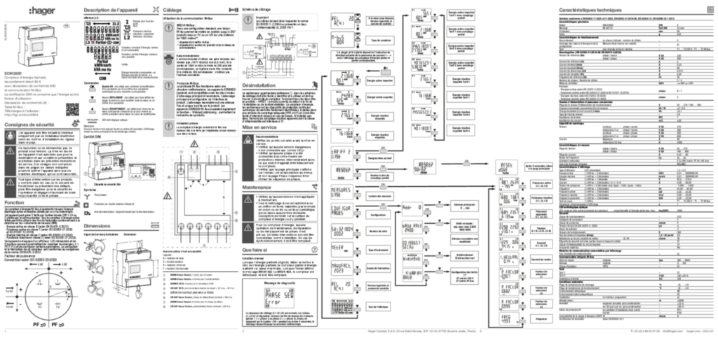 Immagine Manuale fr-FR, it-IT 2024-01-17 | Hager Italia