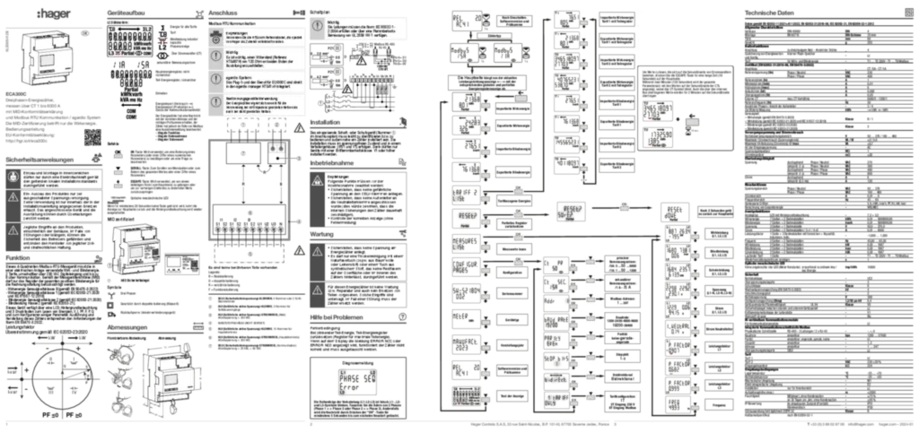 Immagine Manuale de-DE, en-GB 2024-01-29 | Hager Italia