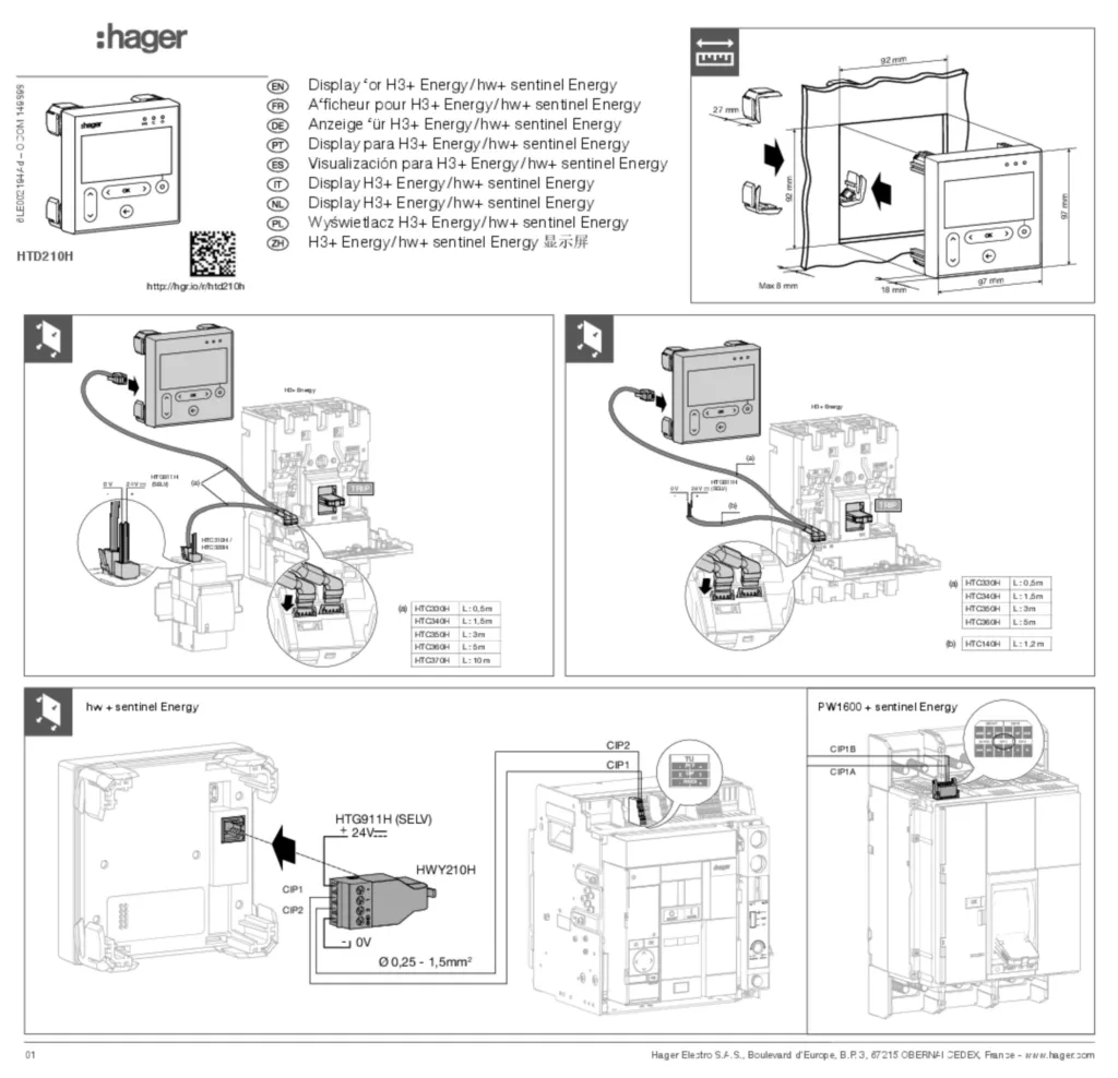 Bild Bedienungsanleitung en-GB, fr-FR, de-DE, pt-PT, es-ES, it-IT, nl-NL, pl-PL, zh-CN 2024-06-12 | Hager Deutschland